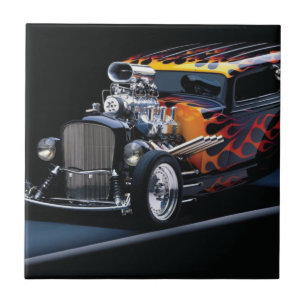Hot rod ceramic tile