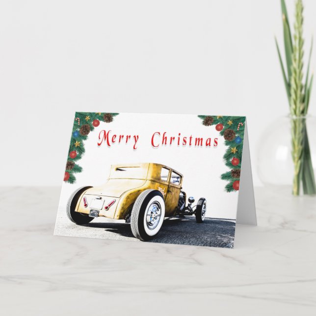 Hot Rod Christmas Cards (Front)