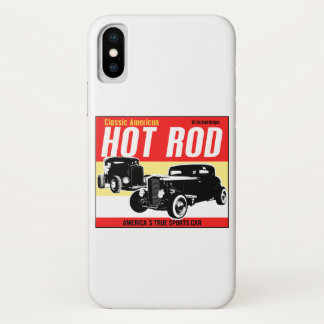 Hot Rod - Classic American Sports Car. iPhone X Case
