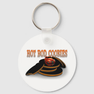 hot rod cookies keychain