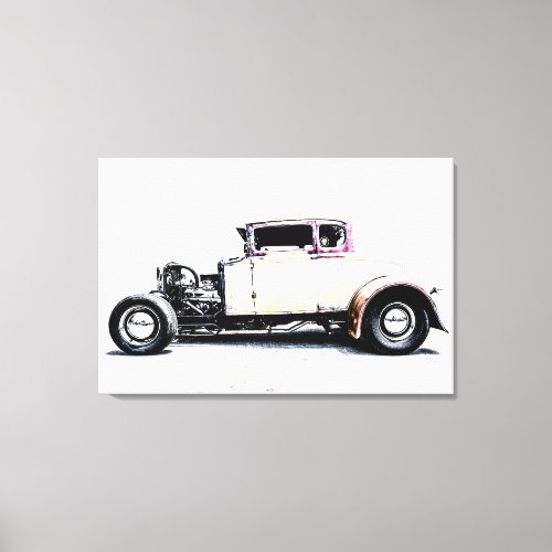 Hot Rod Coupe Canvas Print
