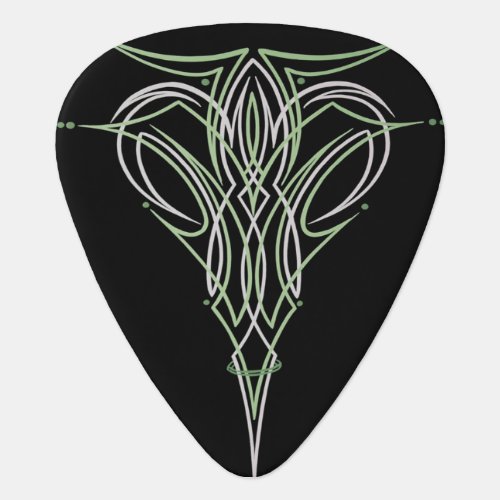 Hot Rod Custom Car Pinstripe Pinstriping Art Guitar Pick