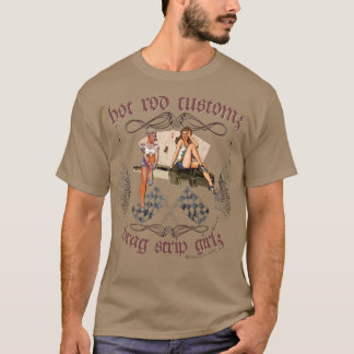 Hot Rod drag strip girls tools T-Shirt