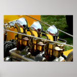 Hot Rod Engine - Poster