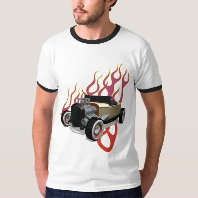 hot rod fire T-Shirt (Front)