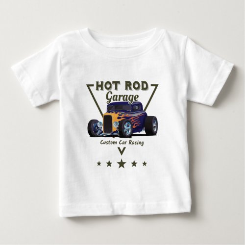 Hot Rod Garage  Baby T_Shirt