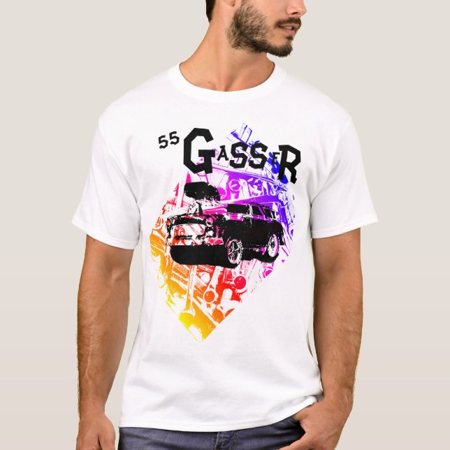 Hot Rod Gasser T-shirt (Front)