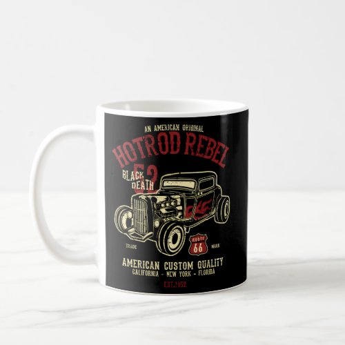 Hot Rod Hot Rod Rebel American Distressed Coffee Mug