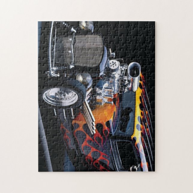 Hot rod jigsaw puzzle (Vertical)