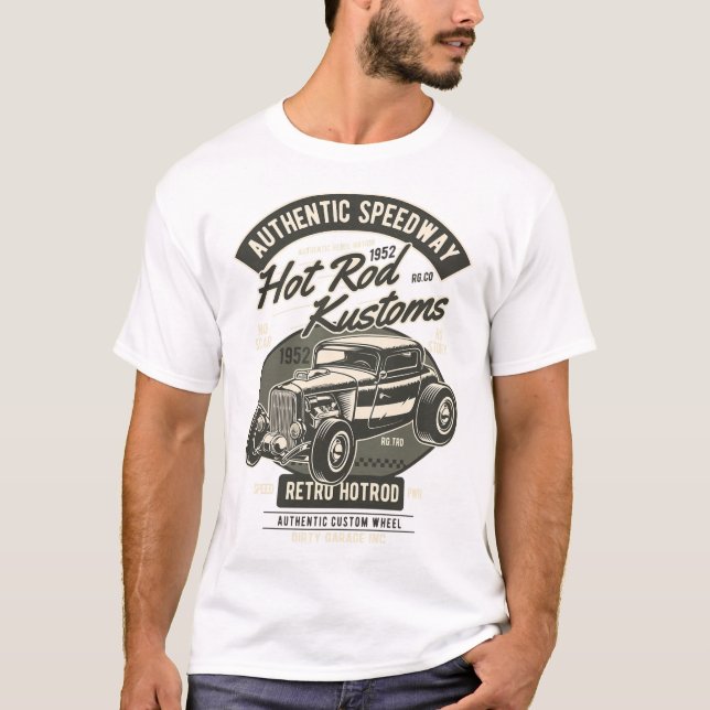 Hot rod kustoms speedway T-Shirt (Front)