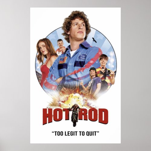 Hot Rod Movie Andy Samberg  Poster