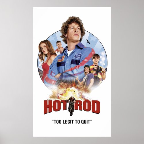 Hot Rod Movie Andy Samberg  Poster