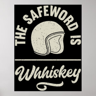 Hot Rod Movie  The Safeword is Whiskey  Unisex   Poster