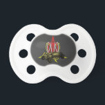 Hot Rod Pinstripe Pacifier<br><div class="desc">Hot Rod Pinstripe</div>