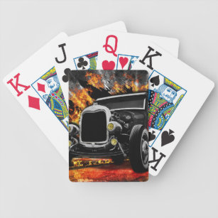 hot wheels playing cards