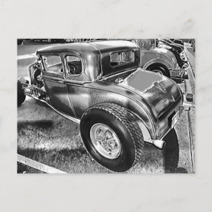 Hot Rod Postcard