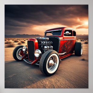 hot rod poster