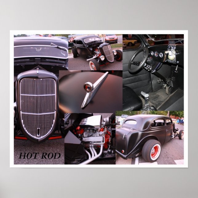 HOT ROD Print - Poster (Front)