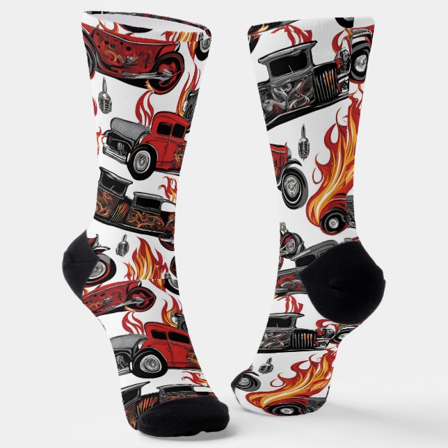 Hot Rod Socks (Angled)
