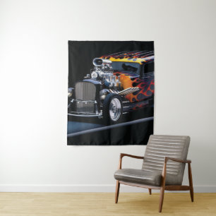 Hot rod tapestry
