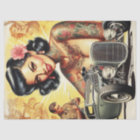 Hot Rod Tattoo Pin-up
