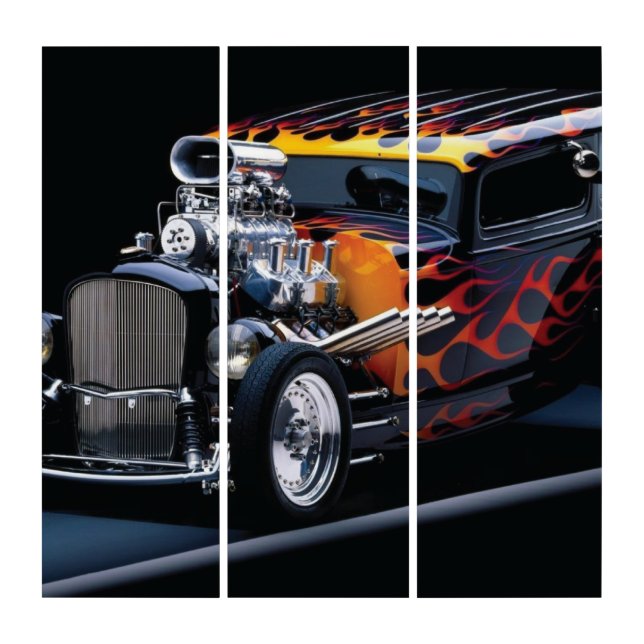 Hot rod triptych (Front)