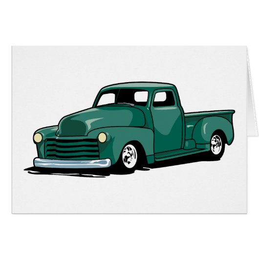 Hot Rod Truck Cards (Front Horizontal)