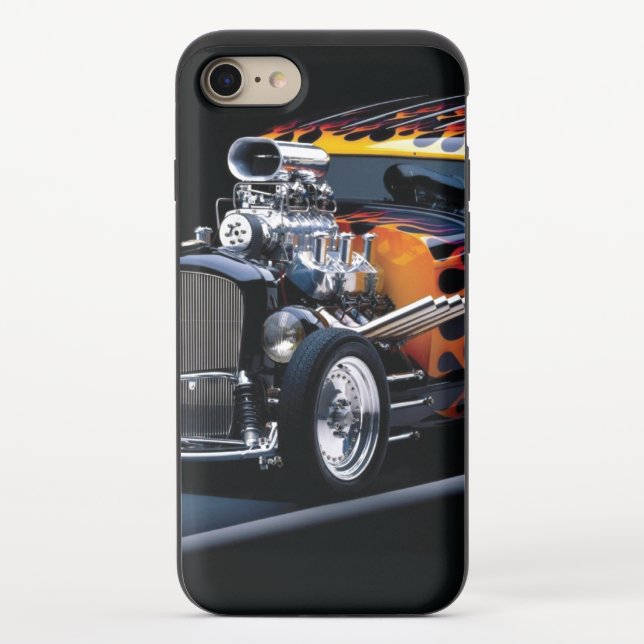 Hot rod uncommon iPhone case (Back)