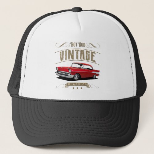 Hot Rod Vintage Bel Air Trucker Hat