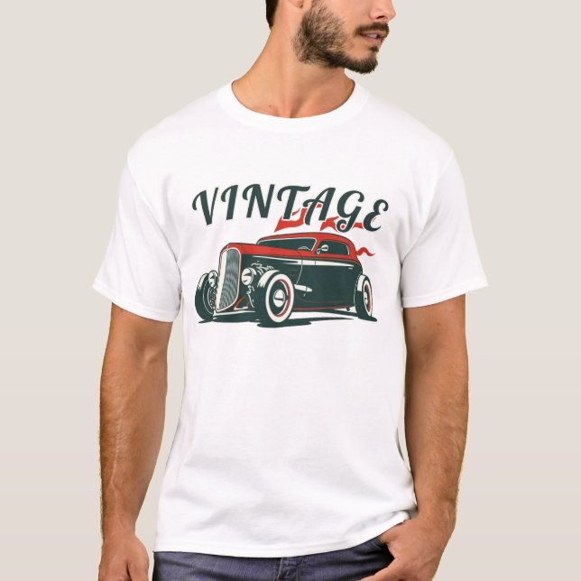 Hot Rod Vintage T-Shirt (Front)