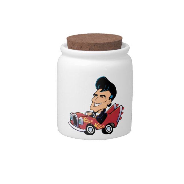 Hot Rodder Candy Jar (Front)