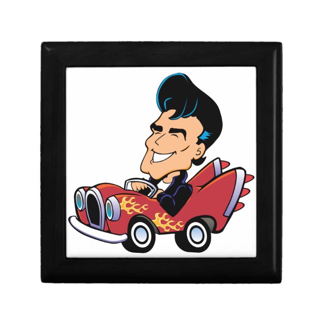 Hot Rodder Keepsake Box (Front)