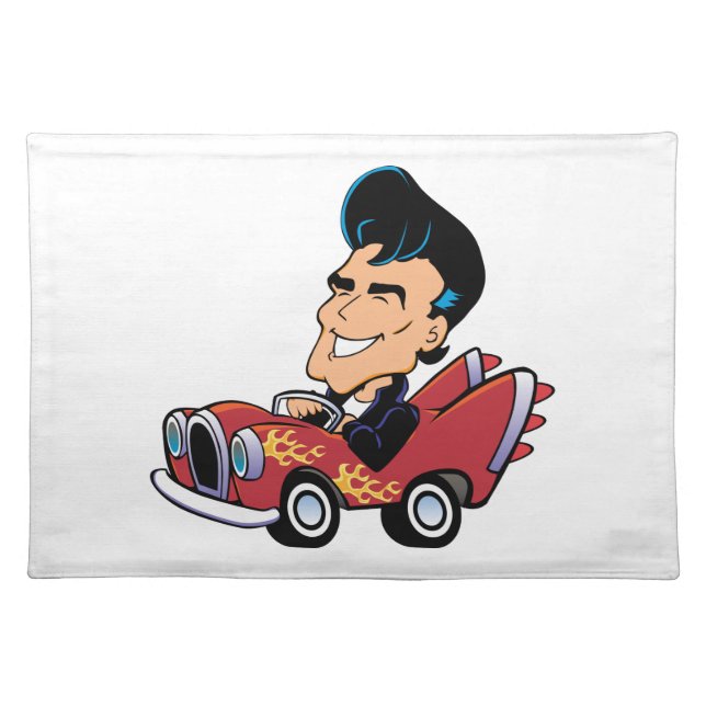 Hot Rodder Placemat (Front)