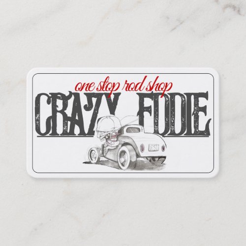 Hot Rods and Automobiles Business Card Ideas
