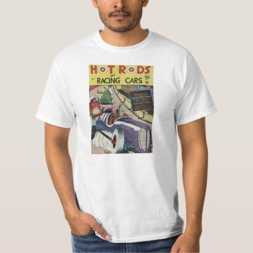 Hot Rods And Racing Cars _ classic cover T_Shirt