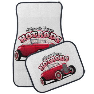 Hot Rods  Car Floor Mat