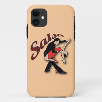 Hot Salsa Dancing Iphone Case by flipdancecheer at Zazzle