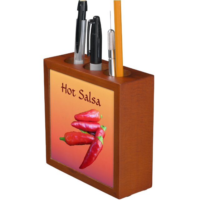 Hot Salsa Pencil Holder (In Situ)