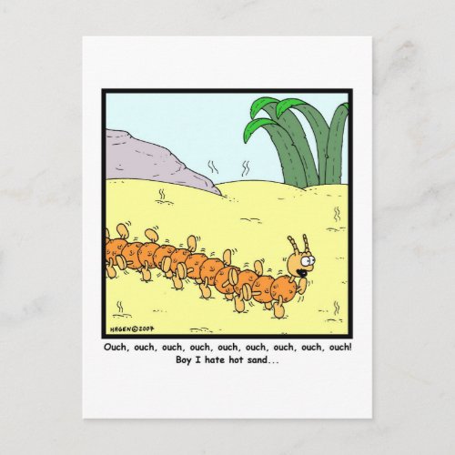 Hot Sand Postcard