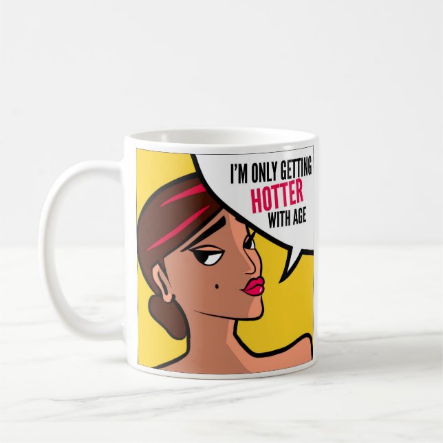 Hot Sassy Coffee Mug (Left)