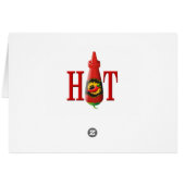 Hot Sauce Bottle (Back Horizontal)