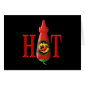 Hot Sauce Bottle (Front Horizontal)