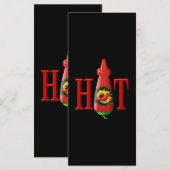 Hot Sauce Bottle (Front/Back)