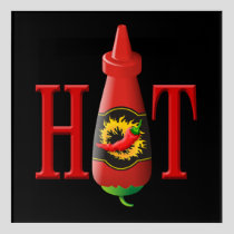 Hot Sauce Bottle Acrylic Print