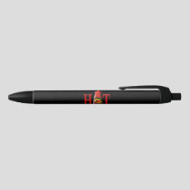 Hot Sauce Bottle Black Ink Pen