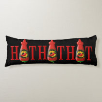 Hot sauce bottle body pillow