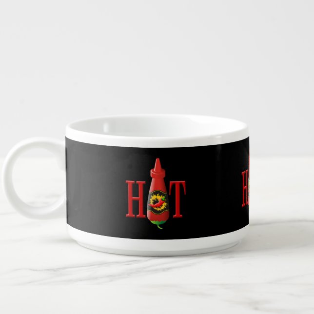 Hot Sauce Bottle Bowl (Right)