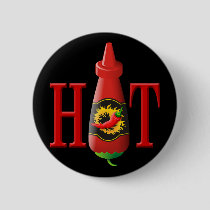 Hot Sauce Bottle Button