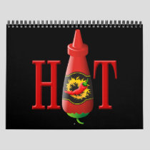 Hot Sauce Bottle Calendar