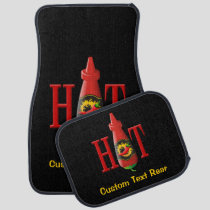 Hot Sauce Bottle Car Floor Mat